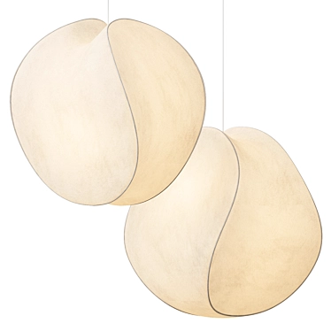 Modern Equinox Pendant Lights 3D model image 1 