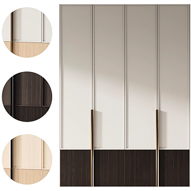 Modern Entryway Furniture Set 3D model image 1 