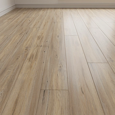 Modern Wood Floor Collection 3D model image 1 