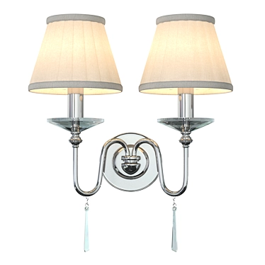 Elegant Elstead Lighting Wall Sconce 3D model image 1 