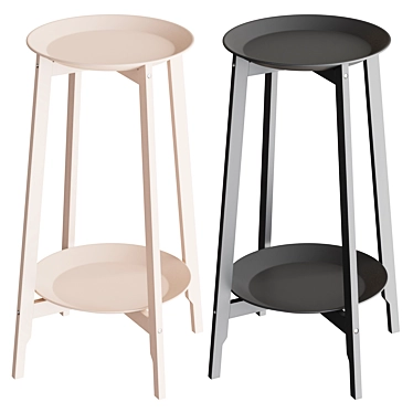 ALVIDE Flower Pedestal Stand 3D model image 1 