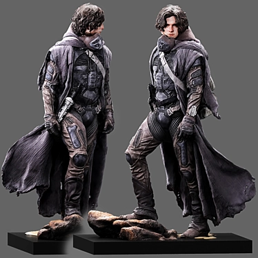 Paul Atreides Dune Figure: Inart 3D model image 1 