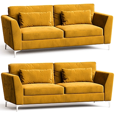 Classic ISLA Sofa 3-Seater 3D model image 1 