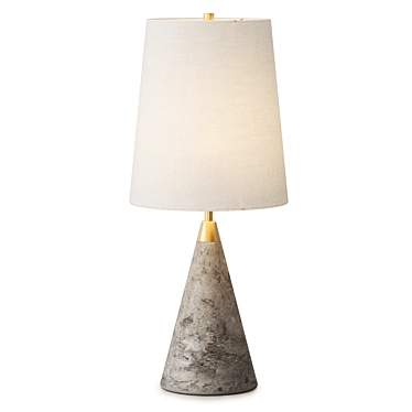 Bushwick Cone Table Lamp 3D model image 1 