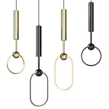 Futuristic A.S. Design Lamp 3D model image 1 