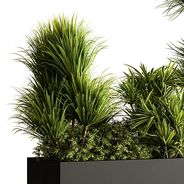 Title: Outdoor Plant Box Collection 3D model image 1 