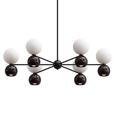 Elegant Betty Chandelier, Vray Render 3D model image 1 