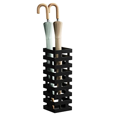 Modern Minimalist Umbrella Stand 3D model image 1 