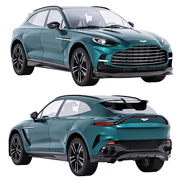 Aston Martin DBX 707 Model 3D model image 1 