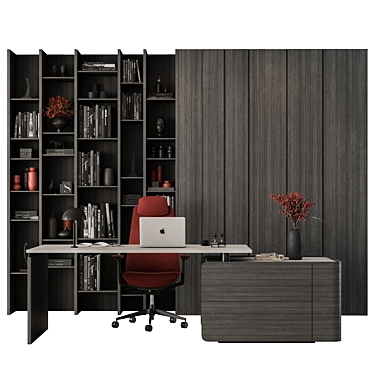 Executive Desk - Modern Office Design 3D model image 1 