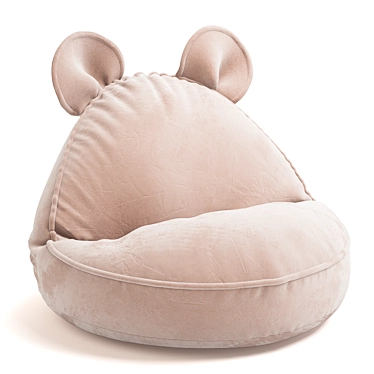 Cozy Bear Beanbag Chair (Translate) 3D model image 1 