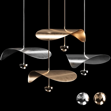 Modern Chic Bonnie Pendant Lighting 3D model image 1 