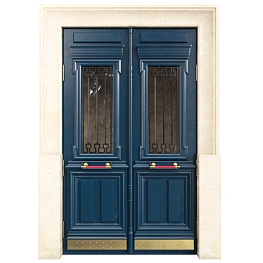 Classic Door 1600mm H-2700mm 3D 3D model image 1 