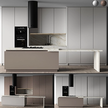 Modern Kitchen 167 (2 Colors)