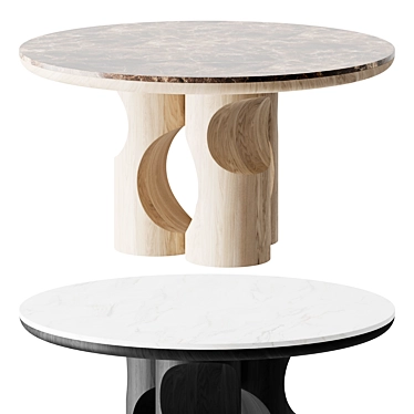 Elegant Jose Leite de Castro Desk 3D model image 1 