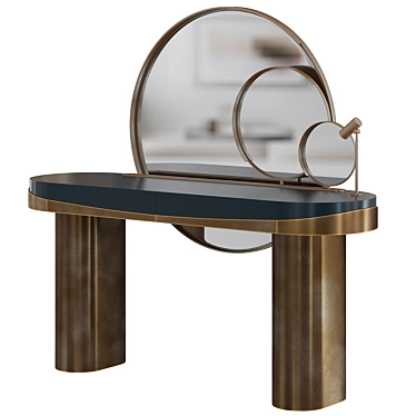 Elegant Aldrich Dressing Table 3D model image 1 