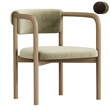  Modern Joli Chair Design 3D model image 1 