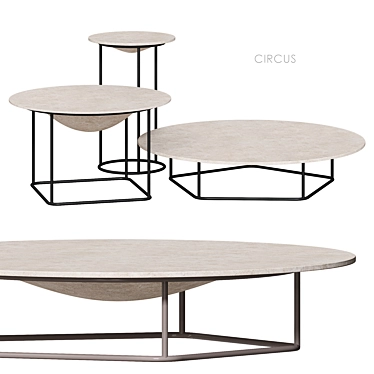 Circus Coffee Table by Minotti 3D model image 1 