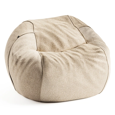 Vetsak Beanbag Large Canvas Sand 3D model image 1 