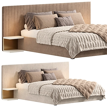  SLEEK MINNESOTA BED DESIGN 3D model image 1 