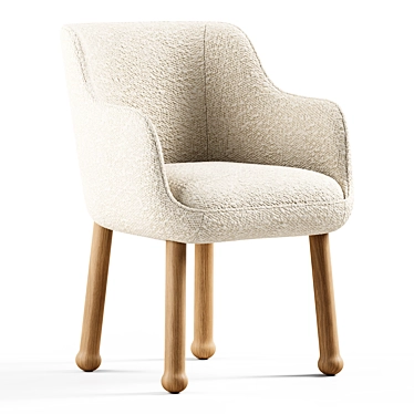 Seamless Textured Furniture Model 3D model image 1 