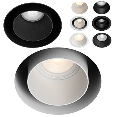 Centersvet M50 Recessed Light Series 3D model image 1 