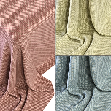 Luxury Fabric Tenerife Collection 3D model image 1 