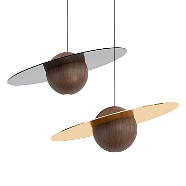 Elegant GERIT Pendant Light 3D model image 1 