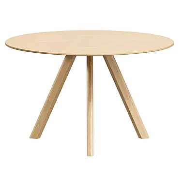 Modern Round Table CPH 20 3D model image 1 