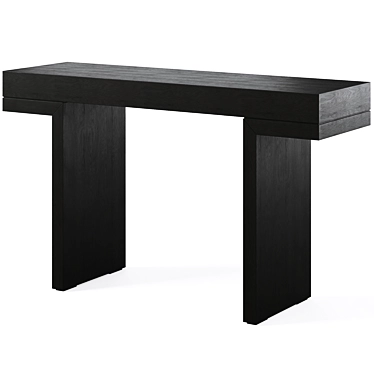 Stylish Minerva Console Table 3D model image 1 