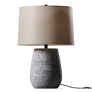 Sleek Modern Emerson Table Lamp 3D model image 1 