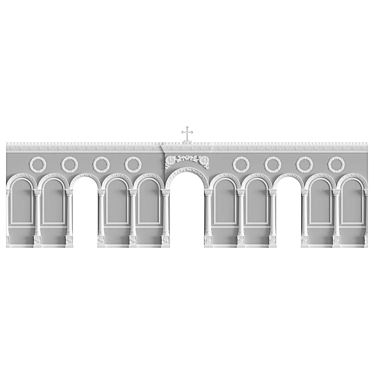 Custom-made Iconostasis №2 3D model image 1 