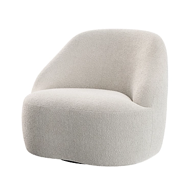 Contemporary Margas LC2 Armchair 3D model image 1 