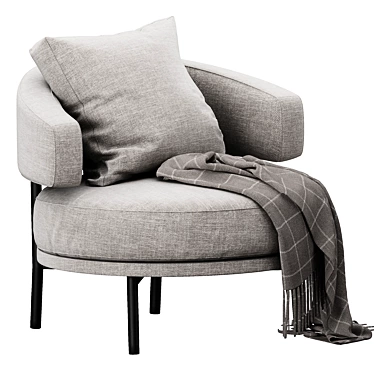 Modern Lounge Chair | 3D Model 3D model image 1 