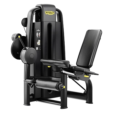  Technogym Leg Extension Equipment 3D model image 1 