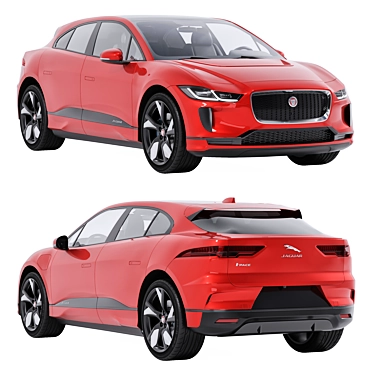 Jaguar I-PACE 3D Model Archive 3D model image 1 