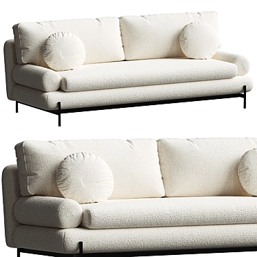  Livorno 2 Seater Sofa 3D model image 1 