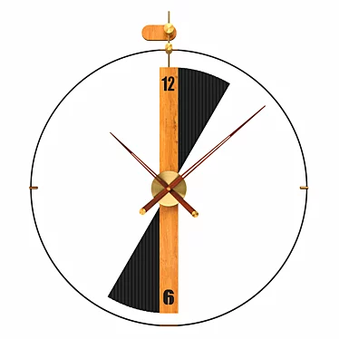 800mm Clock 3D model image 1 