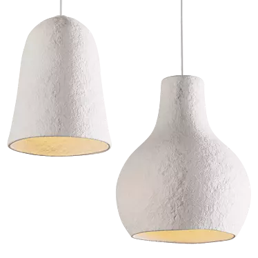 Repurposed Cotton Pendant Lights, Watt&Veke 3D model image 1 