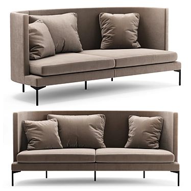 Living Divani sofa Clan (2seats)