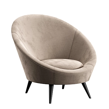 Vera Konyshev Chair with TurboSmooth 3D model image 1 