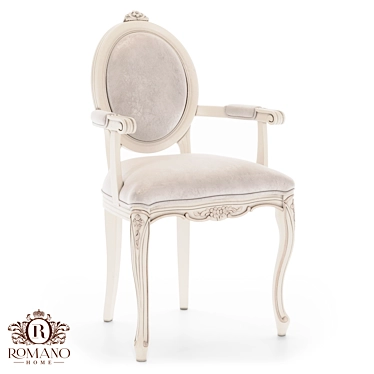 (OM) Madeleine chair with armrests Romano Home