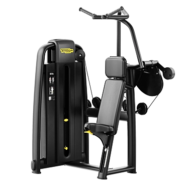 Vertical Traction Fitness Equipment 3D model image 1 