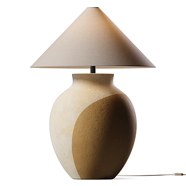 Retro Chic Bohemian Table Lamp 3D model image 1 