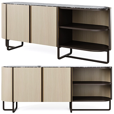 Modern Nashua Sideboard by Frato 3D model image 1 