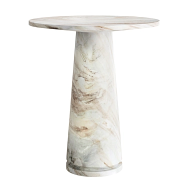 Elegant Telma Accent Table 3D model image 1 