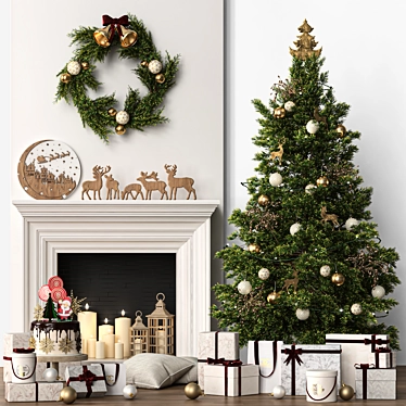 Holiday Tree Decor 2015 Standalone 3D model image 1 