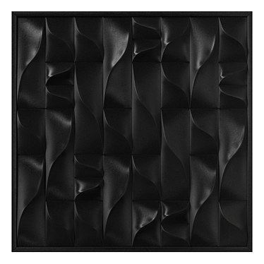 Modern Abstract Corner Design Art 3D model image 1 