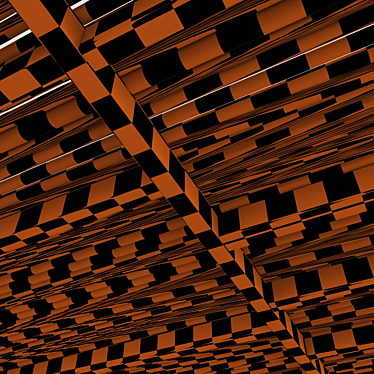  Ceiling Beam n14 3D Model 3D model image 1 