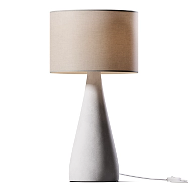 Modern Vibia Table Lamp 3D model image 1 